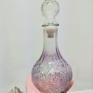 Purple Glass Decanter